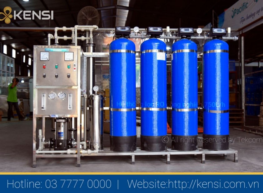 Tìm hiểu máy lọc nước công nghiệp 750L/h có giá bao nhiêu?